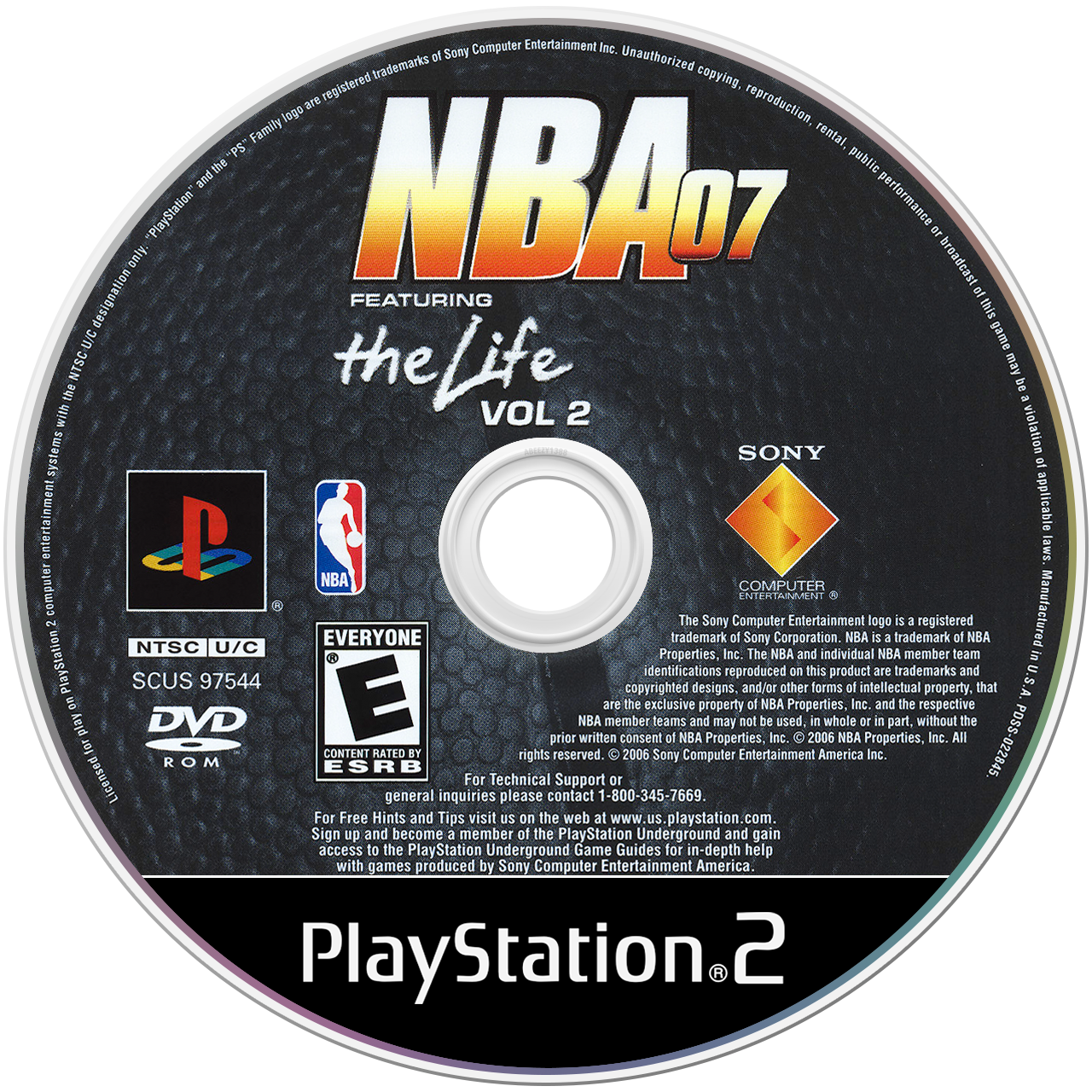 NBA 07 Featuring The Life Vol 2 media 4 for Playstation 2